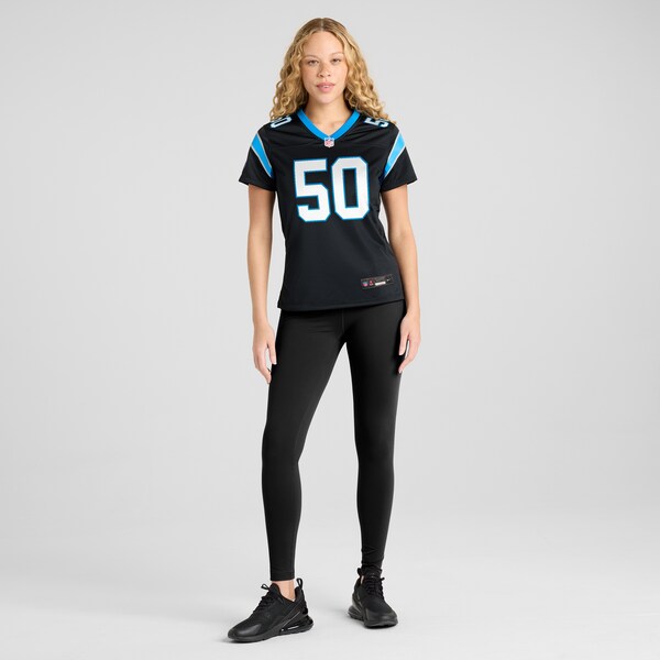 Robert Hunt Carolina Panthers Nike Women's  Game Jersey -  Black