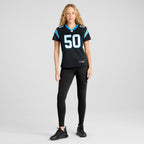 Robert Hunt Carolina Panthers Nike Women's  Game Jersey -  Black