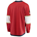 Florida Panthers  2025 Stanley Cup Champions Breakaway Jersey - Red