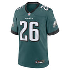Saquon Barkley Philadelphia Eagles Nike Game Player Jersey - Midnight Green