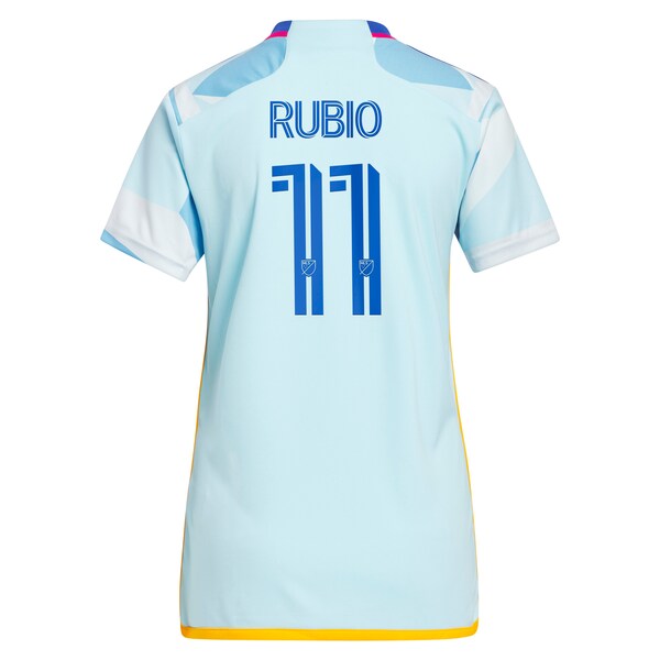 Diego Rubio Colorado Rapids adidas Women's 2024 New Day Kit Replica Jersey - Light Blue