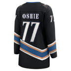 TJ Oshie Washington Capitals  Women's Alternate 50th Anniversary Premier Breakaway Player Jersey - Black/Navy