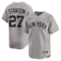 Giancarlo Stanton New York Yankees Nike Road Limited Jersey - Gray/White