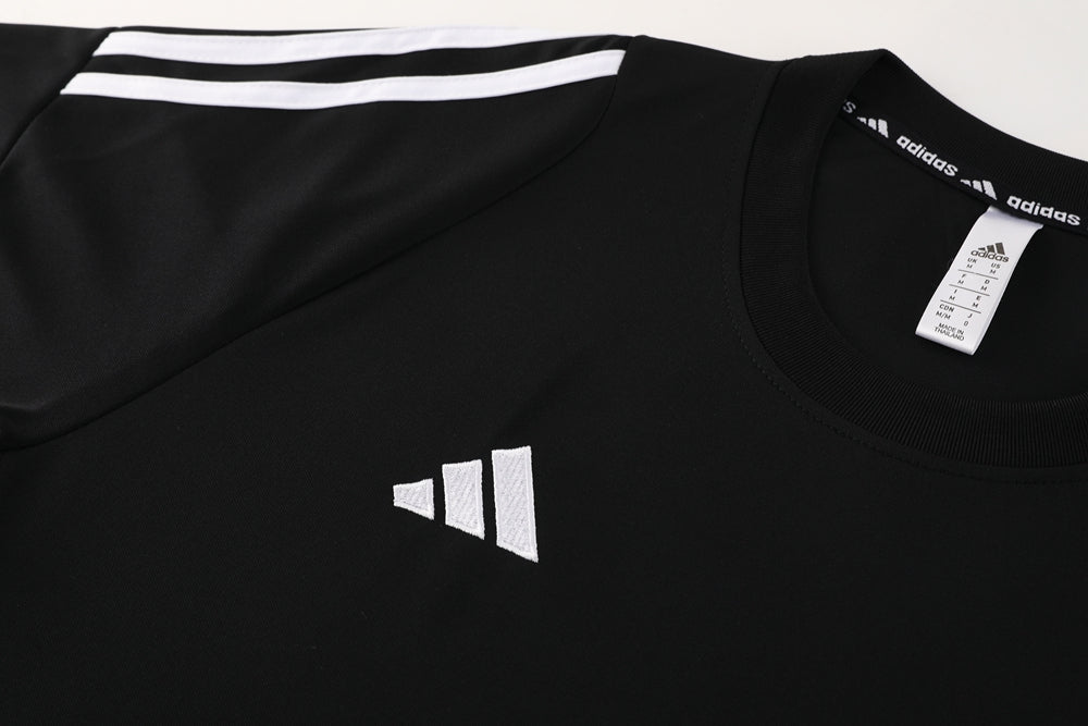 Adidas Short Sleeve Training Jersey Set - AD06- Black