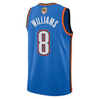 Jalen Williams Oklahoma City Thunder Nike Unisex 2025 NBA Finals Swingman Jersey - Icon Edition - Blue
