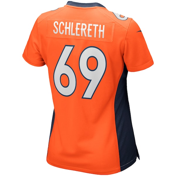 Mark Schlereth Denver Broncos Nike Women's Game Retired Player Jersey - Orange