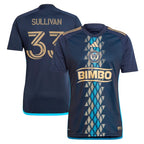 Quinn Sullivan Philadelphia Union adidas 2024 The XV Kit Replica Player Jersey - Navy
