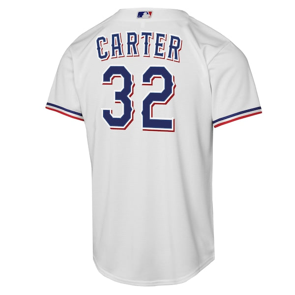 Evan Carter Texas Rangers Nike Youth Home Replica Player Jersey - White