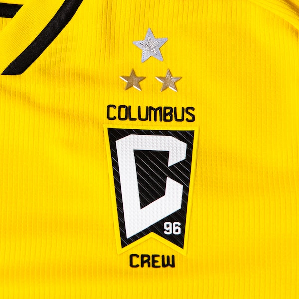 Columbus Crew adidas 2024 The Home Kit Authentic Custom Jersey - Yellow