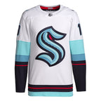 Jared McCann Seattle Kraken adidas Away Authentic Primegreen Player Jersey - White/Navy