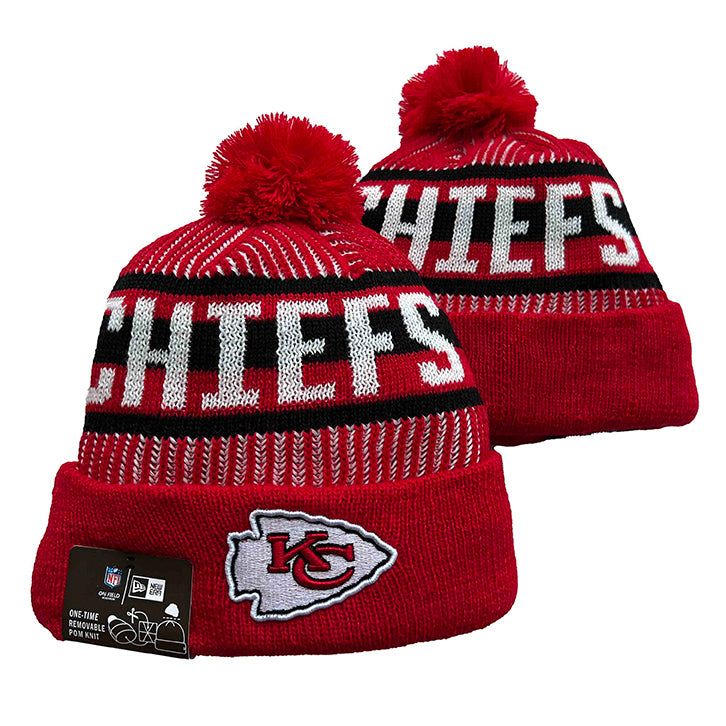 KANSAS CITY CHIEFS KNIT HAT