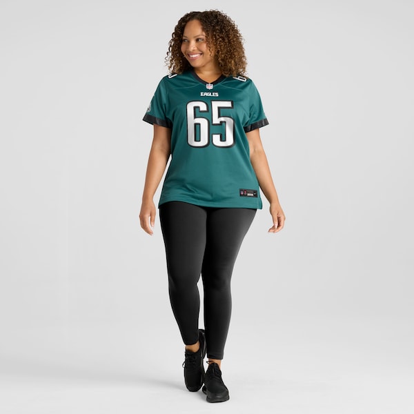 Lane Johnson Philadelphia Eagles Nike Women's Team Game Jersey - Midnight Green