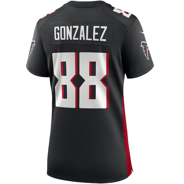 Tony Gonzalez Atlanta Falcons Nike Women's Game Retired Player Jersey - Black/Red