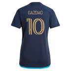 Daniel Gazdag Philadelphia Union adidas Women's 2024 The XV Kit Replica Player Jersey – Navy