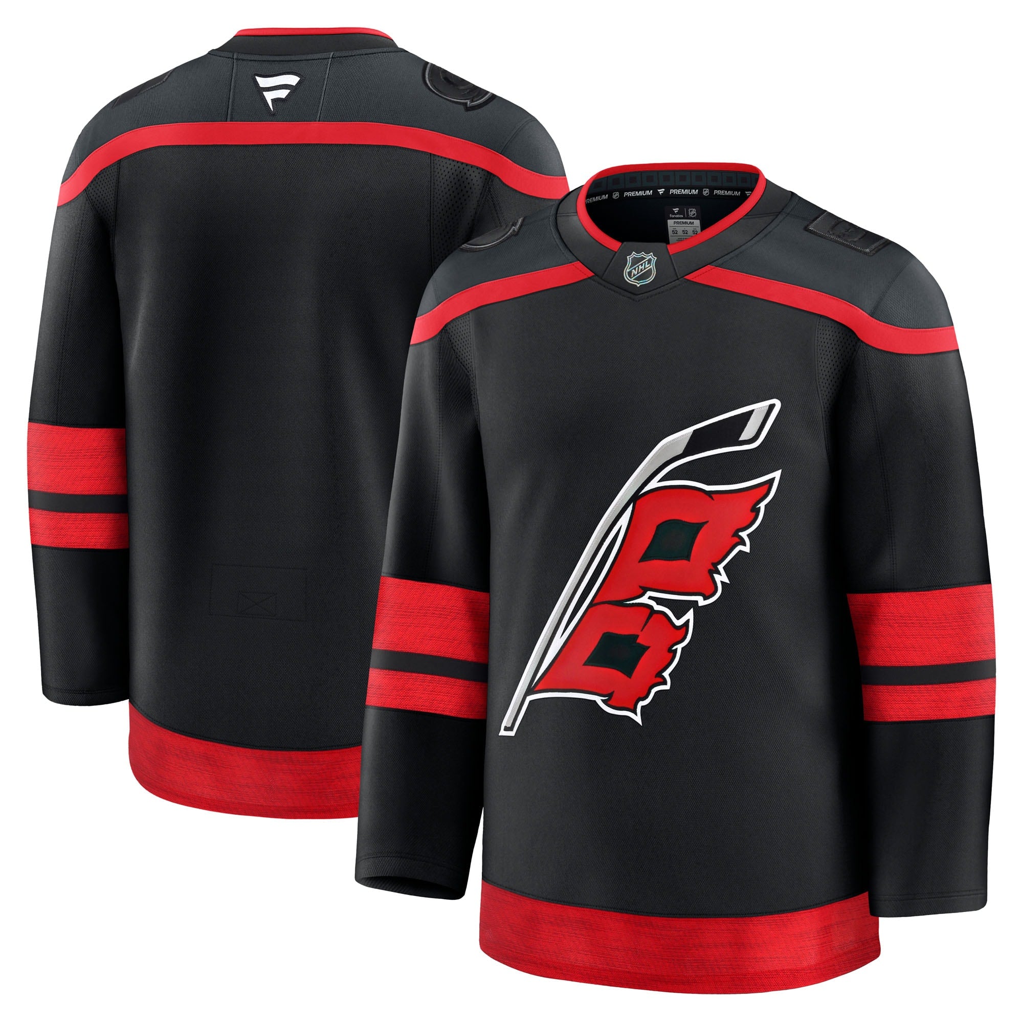 Carolina Hurricanes  Alternate Premium Jersey - Red/Black/White
