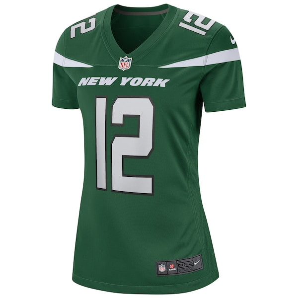 Joe Namath New York Jets Nike Women's Game Retired Player Jersey - Gotham Green/White