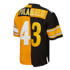 Troy Polamalu Pittsburgh Steelers 2005 Split Legacy Replica Jersey - Black/Gold