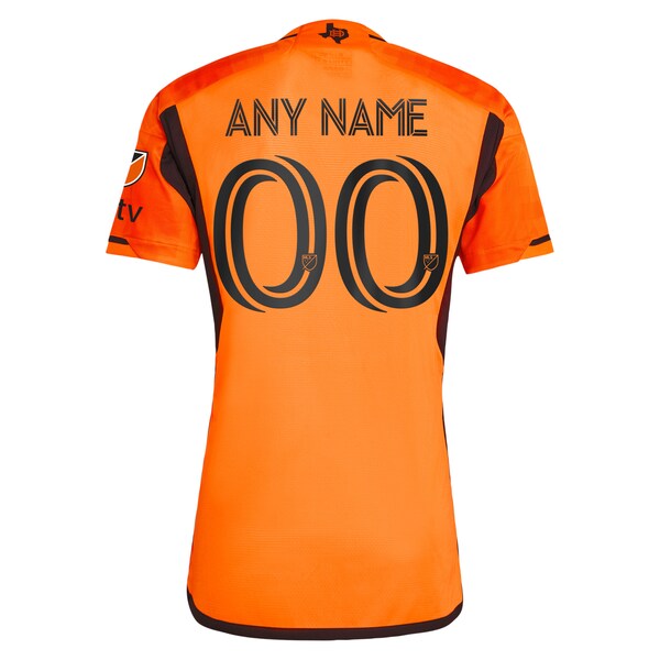 Houston Dynamo FC adidas 2024 El Sol Authentic Custom Jersey - Orange