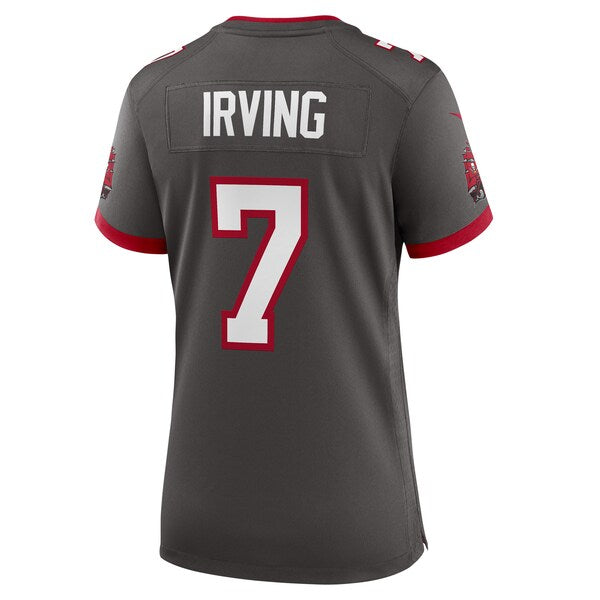 Bucky Irving Tampa Bay Buccaneers Nike Women's Alternate Game Jersey -  Pewter/Red/White