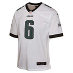 DeVonta Smith Philadelphia Eagles Nike Youth Game Jersey - White