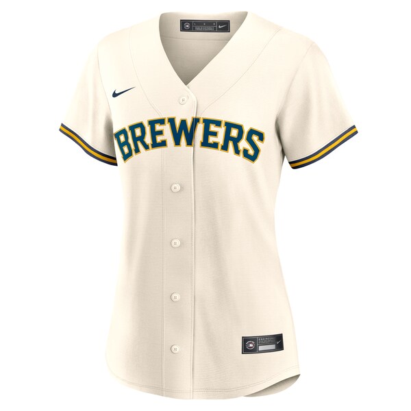 Rhys Hoskins Milwaukee Brewers Nike Women's Home Replica Jersey - White