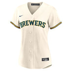 Rhys Hoskins Milwaukee Brewers Nike Women's Home Replica Jersey - White