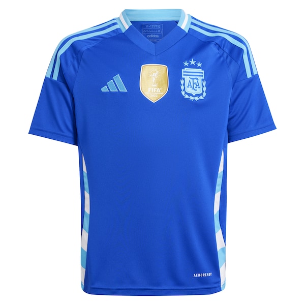 Argentina National Team adidas Youth 2024 Away Replica Jersey - Blue