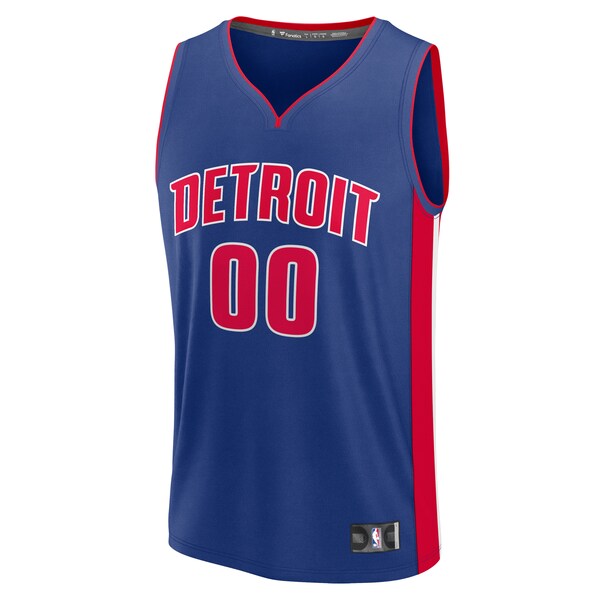 Ron Holland II Detroit Pistons  Fast Break Replica Player Jersey - Icon Edition - Blue