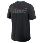 Tennessee Titans Nike 2025 NFL Crucial Catch Tri-Blend Dri-FIT T-Shirt - Black