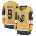 Jack Eichel Vegas Golden Knights  Women's Home Breakaway Player Jersey - Gold