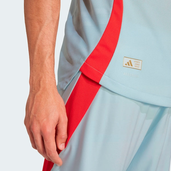 FC Dallas adidas 2025 The Inferno Kit Authentic Jersey - Light Blue