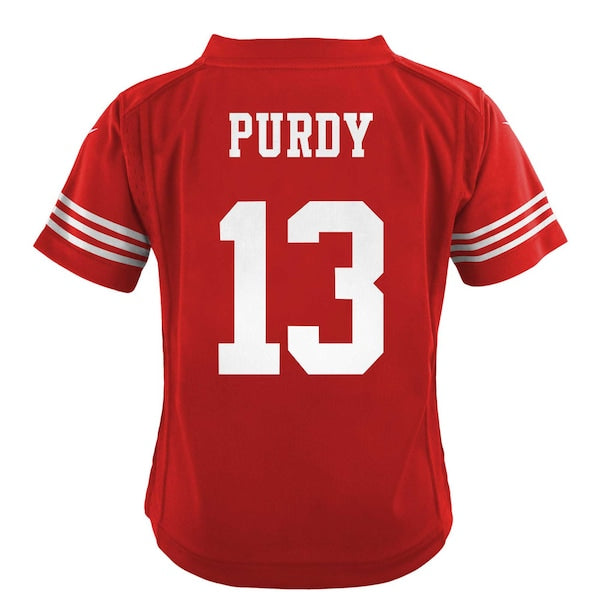 Brock Purdy San Francisco 49ers Nike Toddler Game Jersey - Scarlet