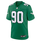 Mike Golic Philadelphia Eagles Nike Alternate Game Jersey - Kelly Green/Green