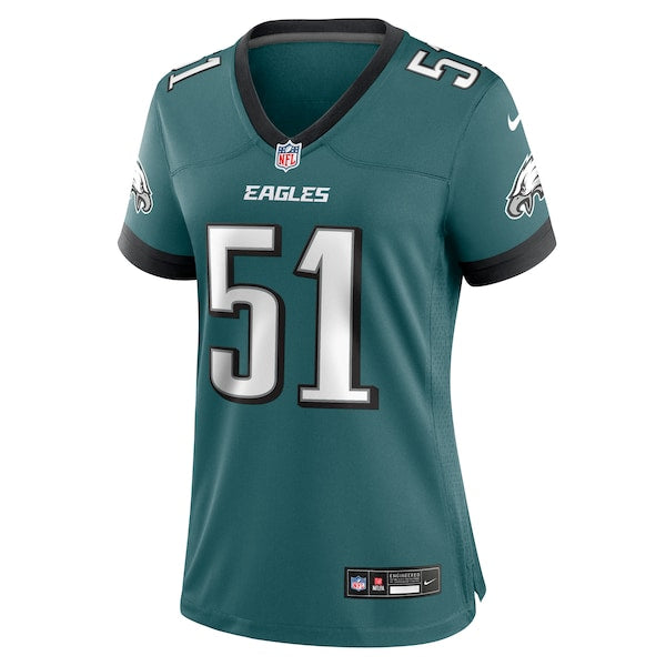 Cam Jurgens Philadelphia Eagles Nike Women's Team Game Jersey - Midnight Green