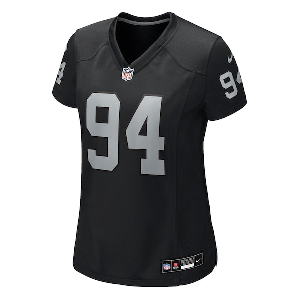 Christian Wilkins Las Vegas Raiders Nike Women's Team Game Jersey - Black