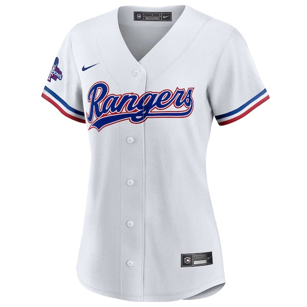 Corey Seager Texas Rangers Nike Women's Home 2023 World Series Champions Replica Player Jersey - White