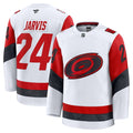 Seth Jarvis Carolina Hurricanes  Away Premium Jersey - White