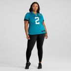 D'Ernest Johnson Jacksonville Jaguars Nike Women's  Game Jersey -  Teal