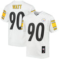 T.J. Watt Pittsburgh Steelers Youth Replica Player Jersey - White