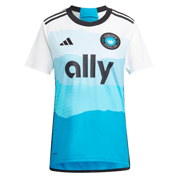 Charlotte FC adidas Women's 2024 The Carolina Kit: Explore Replica Jersey - Blue
