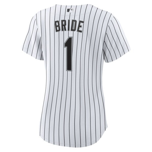 Chicago White Sox Nike Women's #1 Bride Home Replica Jersey - White