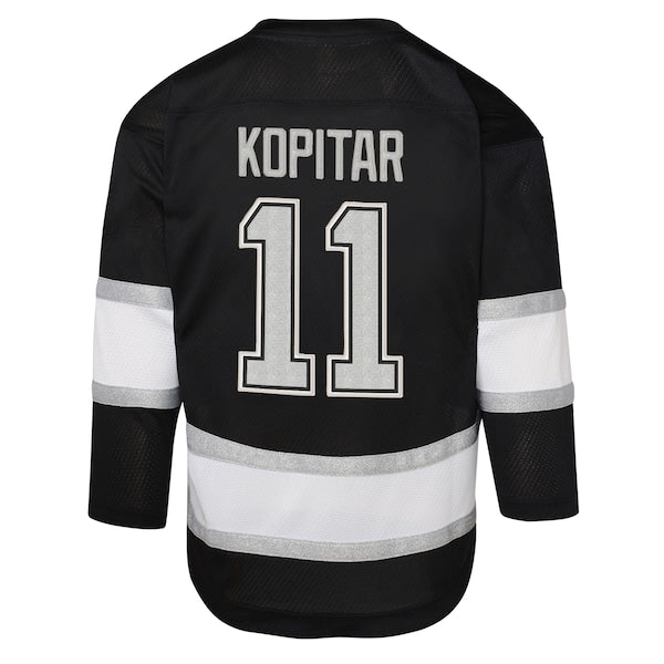 Anze Kopitar Los Angeles Kings Preschool Replica Player Jersey - Black/White