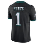 Jalen Hurts Philadelphia Eagles Nike Vapor F.U.S.E. Limited Jersey - Black/Green/Kelly Green/White