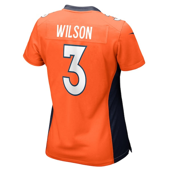 Russell Wilson Denver Broncos Nike Women's Player Jersey - Orange/Navy