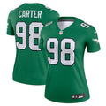 Jalen Carter Philadelphia Eagles Nike Women's Legend Jersey - Kelly Green