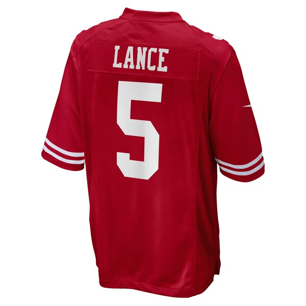 Trey Lance San Francisco 49ers Nike Game Jersey - Scarlet/Red