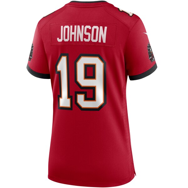 Keyshawn Johnson Tampa Bay Buccaneers Nike Women's Game Retired Player Jersey - Red