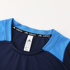 Adidas Short Sleeve Training Jersey Set - AD08- Black/Blue