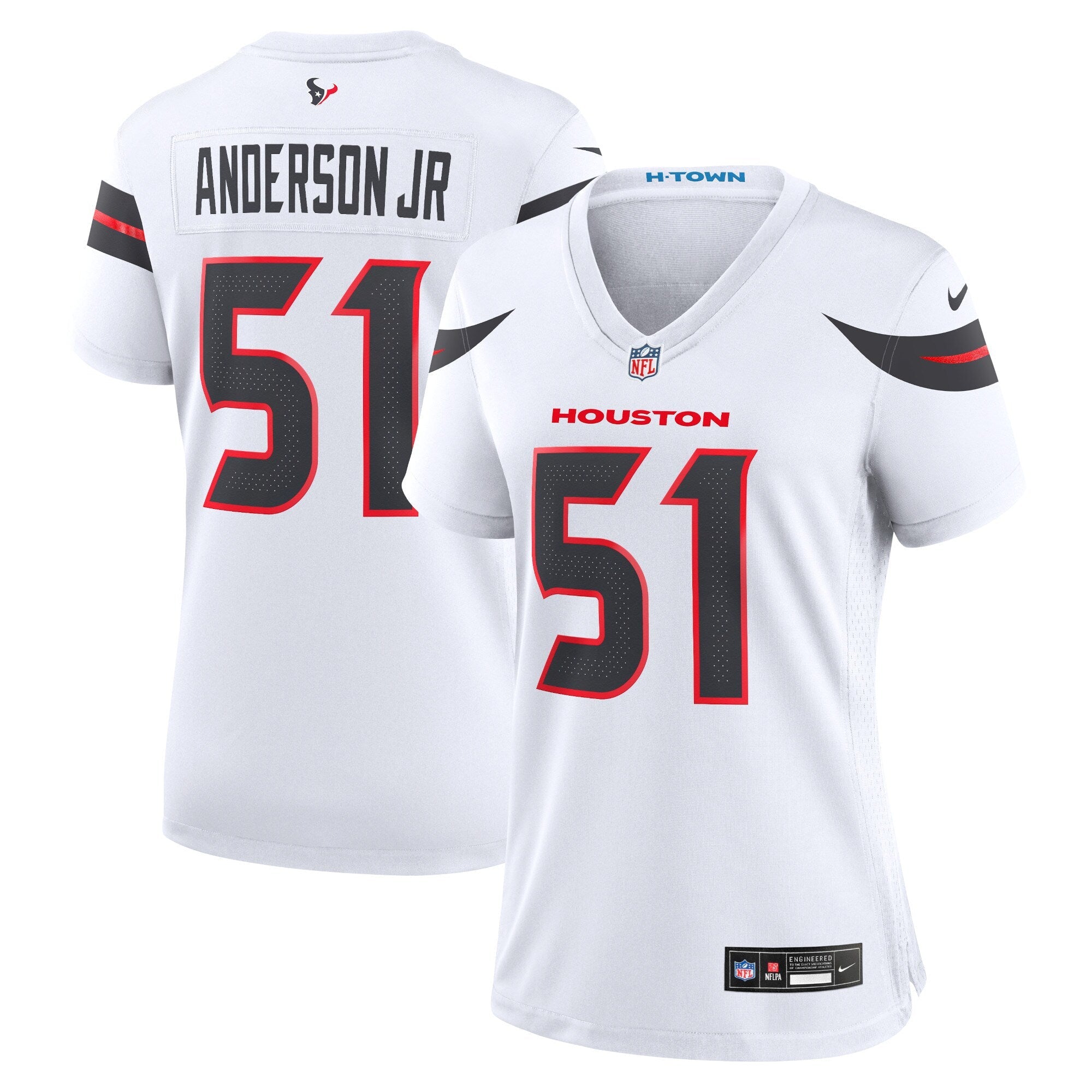 Will Anderson Jr. Houston Texans Nike Women's Game Jersey - Navy/Red/White
