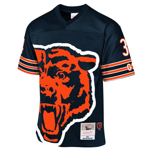 Walter Payton Chicago Bears 1985 Throwback Fashion Jersey - Navy